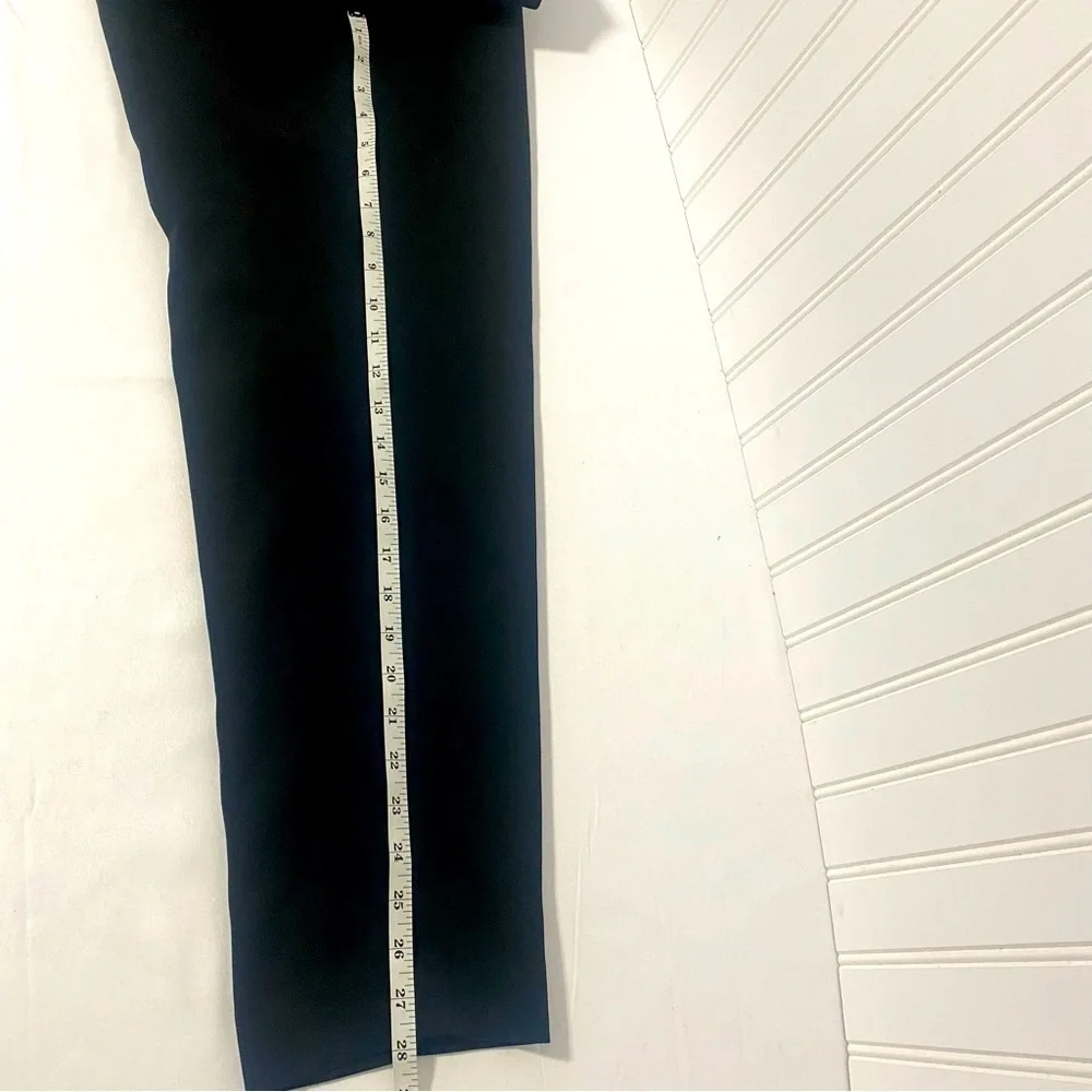 Loft Women’s Cargo Style Straight Pants Size 6 Black Business Casual Thick EUC